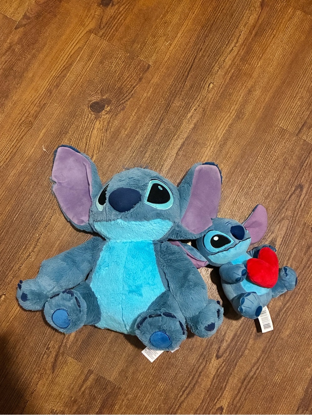 Disney Stitch Plush Toy - Blue Plush Character for Kids - Set of 2